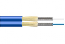 Indoor double core armored cable