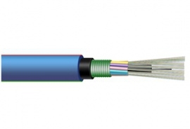 Layer twisted mining cable